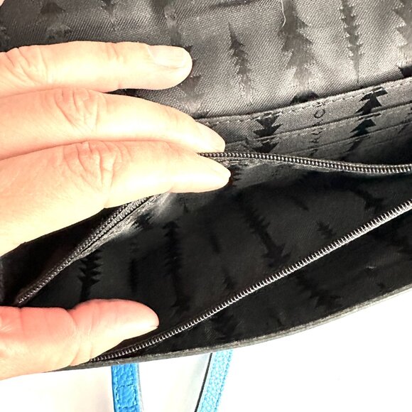 THACKER |  Nikki clutch or crossbody | Blue - Picture 12 of 16